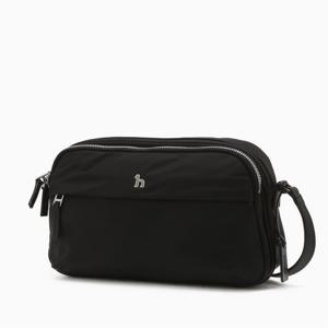 [선물포장][여행가방추천] 나일론 로고 지퍼 크로스백 [도난방지] HJBA5E710BK