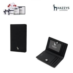 [인기상품][카드지갑추천]블랙 퍼피로고 플랫 카드지갑 HIHO2F131BK