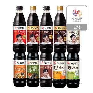 햇살담은 간장 840ml 10종 3개 골라담기