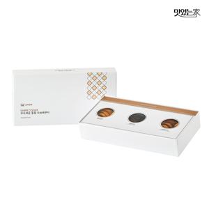 세가지맛 사브레쿠키 선물세트(쇼핑백 포함)