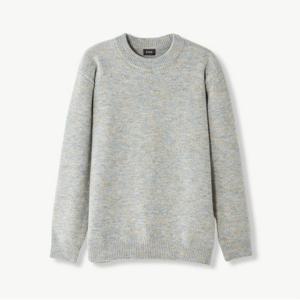 [STCO]솜사탕 울혼방 반모크 니트_블루 (세미오버핏)-SKTUD59NSL