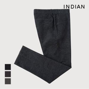 [INDIAN] 몰스킨 슬림 밴딩 바지_MITDL3F9101