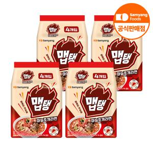 식품] 맵탱 마늘조개라면 110g x 16개