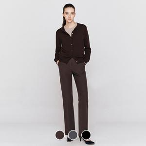 지오다노 여성 겨울 기모 플레어핏 부츠컷 스판 슬랙스 415916