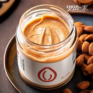 무첨가 무심 아몬드버터 260g 1병 국내제조 무설탕 무가당 아몬드100%