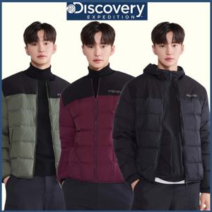 디스커버리 25FW 겨울 신상 남성 사각퀼팅 다운 경량패딩 DMDJ53056 CJDTT