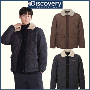 디스커버리 25FW 신상 남성 디하스 카라넥 튜브 다운 미드패딩 DMDJ8A056 CJDTT