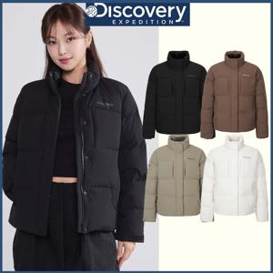 디스커버리 25FW 신상 여성 레스터G 하이넥 구스다운 숏패딩 DWDJ64056 CJDTT