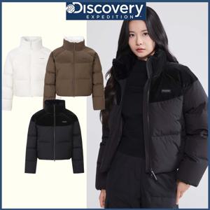 디스커버리 25FW 신상 여성 올리브 크롭 글로우 다운 숏패딩 DWDJ95056 CJDTT