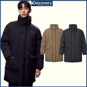 디스커버리 25FW 겨울 신상 남성 하이넥 사파리 다운 롱패딩 DMDJ5O056 CJDTT