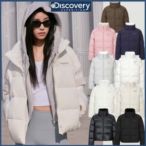 디스커버리 25FW 겨울 신상 여성 올리브 글로우 다운 숏패딩 DWDJ93056 CJDTT