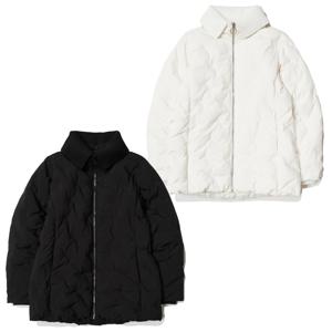 OBLIQUE LONG 오블리크 롱 여성 중기장 다운 자켓 DWW23512