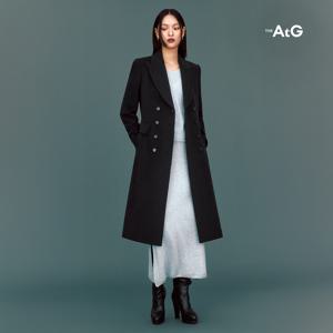 더엣지 울 블렌드 더블롱코트