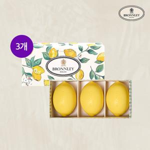 BRONNLEY 브론리 영국 왕실 레몬 솝 3개입