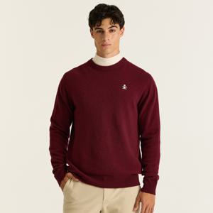 남성 시그니처 캐시미어 스웨터 와인(MQ321MSW91)