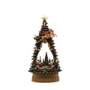 [FOCUSIS] LED_뮤직박스 클래식 글리터 트리 / FOC-BV23WDL010