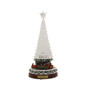 [FOCUSIS] LED_뮤직 미니어처 기차 아크릴 트리 / FOC-BR-84745