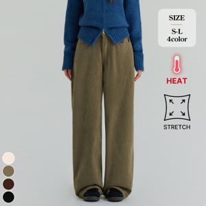 [브리치]  / (코듀로이25탄) 겨울 기모 스판 와이드 팬츠