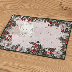 크리스마스 연말 홈파티 식탁매트 테이블매트 플레이팅 소품