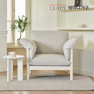 리뉴얼_ 다인 100%원목 패브릭쇼파 1인용