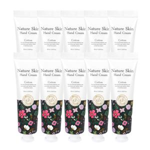 10개  네이처 스킨 코튼 핸드크림 30ml