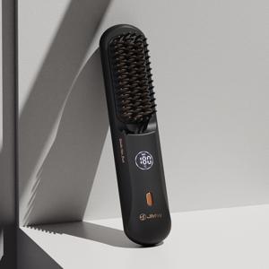 [25년출시/쿠폰가49,000원] 볼륨온 무선 브러쉬 빗 고데기 매직기 음이온 정전기방지 어댑터 세트