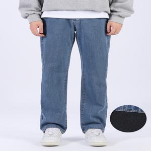 3단기장 따뜻한 발열 기모 스판 데님 팬츠 GRCP3184