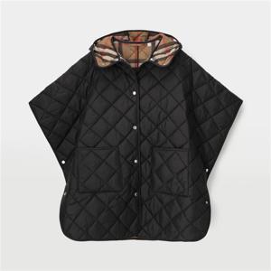 PAISLEY 페이즐리 체크 퀄팅 케이프 81161121