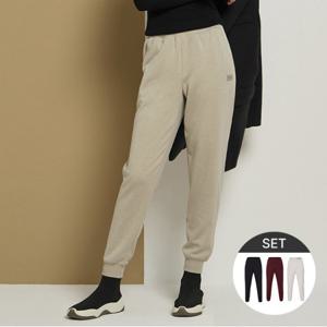 [최초가117,000원]카카오프렌즈 여성 기모 조거팬츠 3종세트