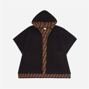 FF 리버시블 울 캐시미어 케이프 JFQ056