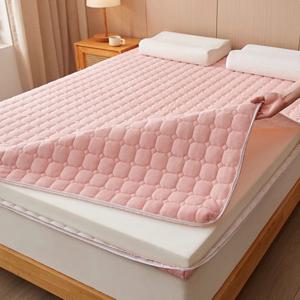 라텍스 매트리스 벨벳 누빔커버 퀸 (150X200X5cm)