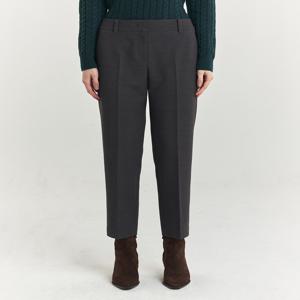 헤지스 여성 [[24FW]] HSPA4DC04CG [기모][슬림핏] 차콜그레이 에센셜 팬츠