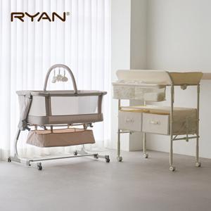 드림콧 아기침대 + 기저귀 갈이대 세트 + 토이바,기저귀갈이대용 방수패드