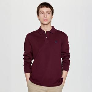 남성 피케 폴로 긴팔티셔츠 HZTS5D431D2