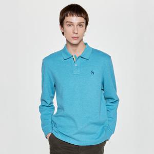 남성 피케 폴로 긴팔티셔츠 HZTS5D431T2