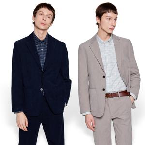 [25FW][3컬러 택1] 남성 폴리 코듀로이 셋업 자켓 HZJA5D402