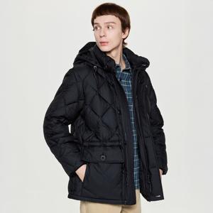 남성 카라코람 구스다운 패딩 점퍼 HZJU5D504BK