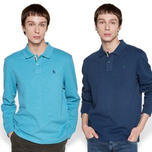 [25FW][10컬러 택1] 남성 피케 폴로 긴팔티셔츠 HZTS5D431