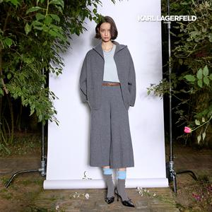 칼라거펠트 25SS 울캐시미어 이중직 큐롯팬츠