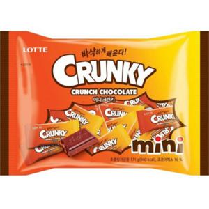 롯데 미니 크런키 171g
