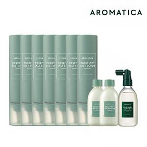 최화정쇼단독/로즈마리 솔트샴푸 (대7+중2)+헤어두피토닉1개.