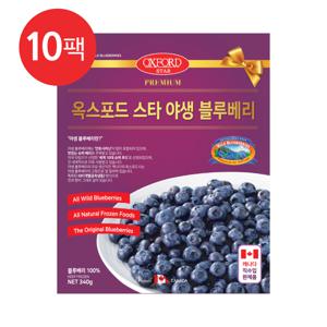 옥스포드 캐나다 야생 냉동 블루베리 340g x 10팩
