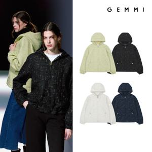 [GEMMI]25FW 노르딕 모던 트위드 점퍼
