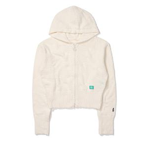 [비비씨어스]W 에코 탁텔 니트 후드집업 BE33JZ51W