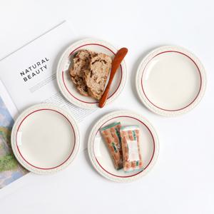 쉐난고 카디날 평 디저트 앞접시 17cm 4p세트