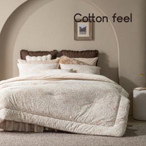 [코튼필]K 프리미엄 착번아웃 극세사 침구 3종