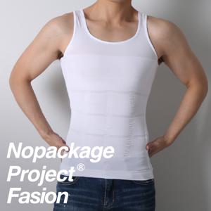 NPF 남성 남자 보정 나시 속옷 [이너 뱃살 체형 상체 똥배 압박]