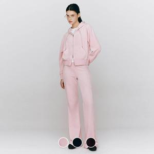 지오다노 여성 가을 간절기 플레어핏 부츠컷 풀밴딩 벨벳 팬츠 415523