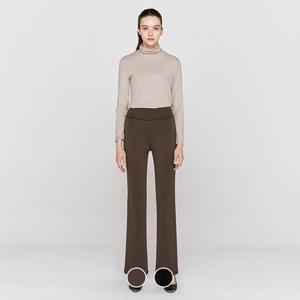 지오다노 여성 겨울 기모 부츠컷 플레어핏 풀밴딩 스판 팬츠 415926