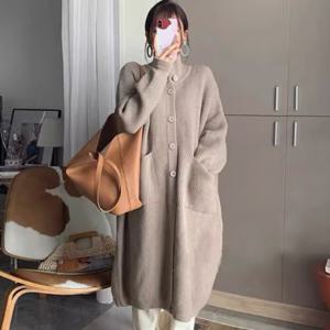 [브리치] 허그허그 / 뮬렌드 오버핏 롱 니트 가디건